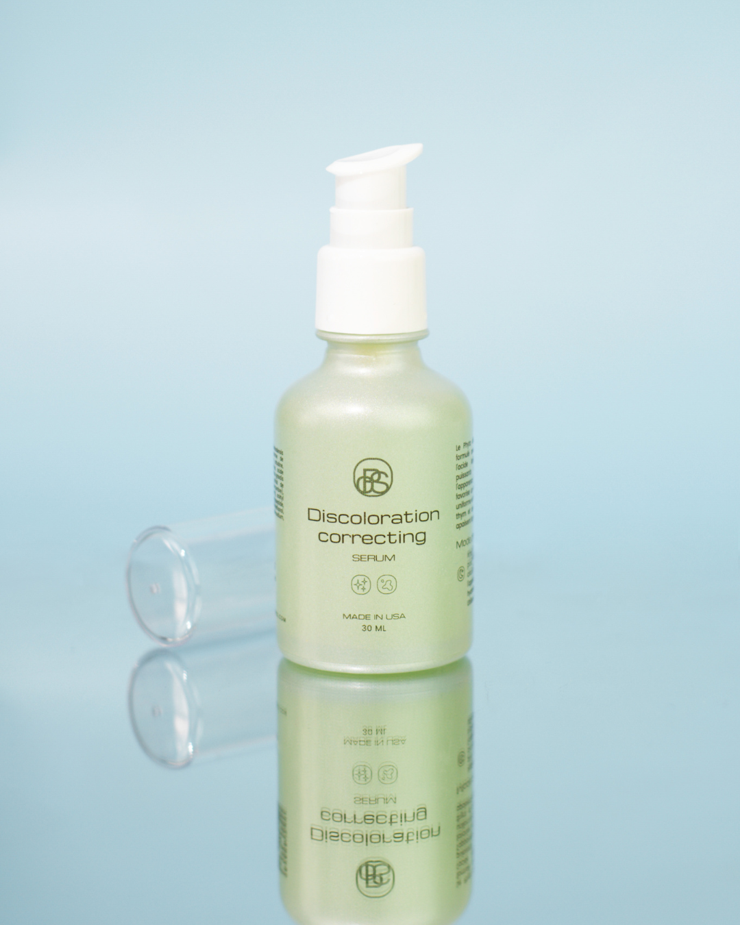 Discoloration correcting serum