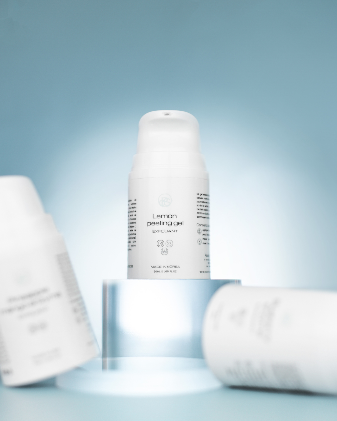 Lemon peeling gel