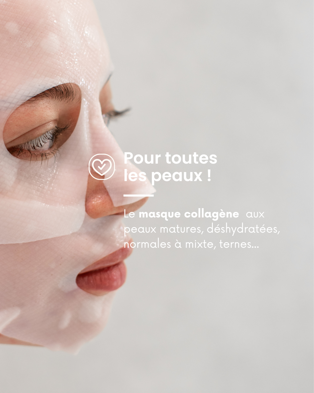 Masque bio collagène