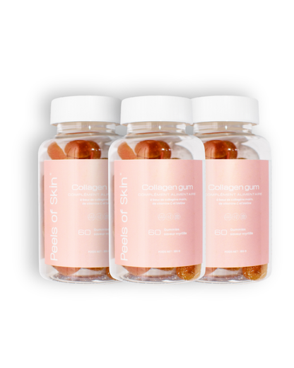Collagen Gum - Lot de 3
